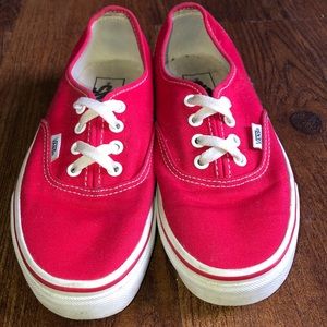 Red VANS!